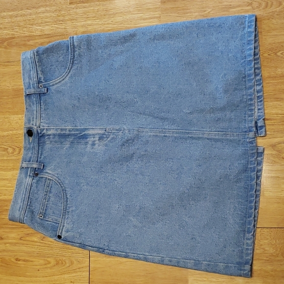 Vintage Bill Blass denim skirt sz 10